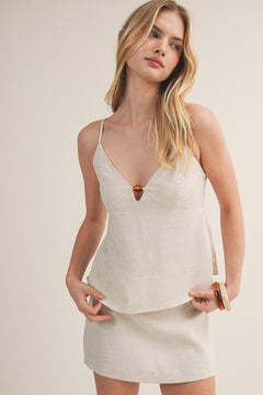 Back Smocked Cami Top