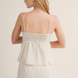 Back Smocked Cami Top