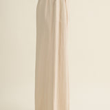 Linen Wide Leg Paperbag Pant