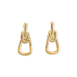 Knot Link Drop Earring