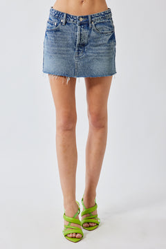 Mini Denim Skirt