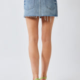 Mini Denim Skirt