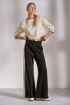 Stretchy Track Pant With Side Stripe