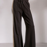 Stretchy Track Pant With Side Stripe