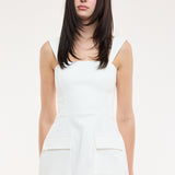Square Neck Mini Dress