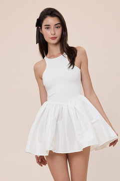 Fit And Flare Mini Dress