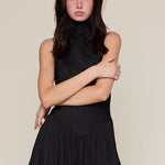 Turtleneck Mini Dress - black, womens dress collection