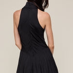 Turtleneck Mini Dress - black, womens dress collection