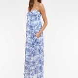 Sweetheart Neck Maxi Dress