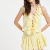 Ruffle Layered Mini Dress