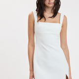One Side Slit Mini Dress