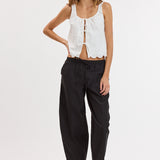 Mid Rise Ankle Length Pant
