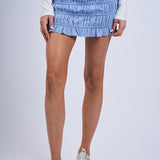 Tiered Mini Skirt
