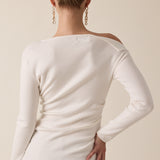 One Shoulder Sweater Top