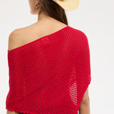 One Shoulder Poncho