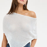 One Shoulder Poncho