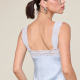 Wide Lace Strap Cami Top