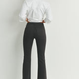 Just Black- High Rise Scissor Cut Flare Jeans