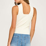Halter Neck With Trim Detail