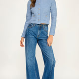 Button Front Cardigan