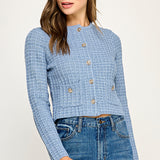 Button Front Cardigan