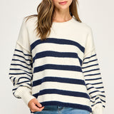Stripe Knit Sweater