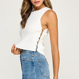 Side Ring Detail Rib Tank
