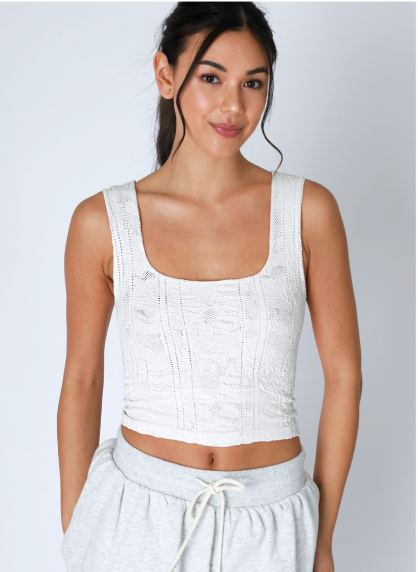Lace Square Top