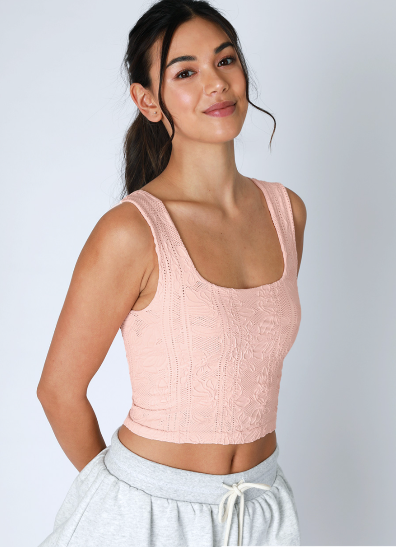 Lace Square Top