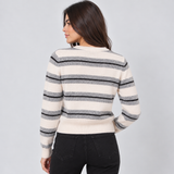 Stripe Crew Neck Sweater