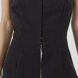 Metal Trim Corset Top