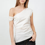Asymmetrical Accent Blouse