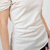 Asymmetrical Accent Blouse