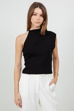 Asymmetrical Top With Mesh Side