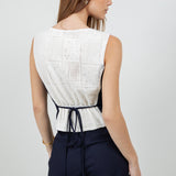 Crochet Back Vest