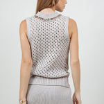 Chain Detail Sweater Top - grey, womens top collection