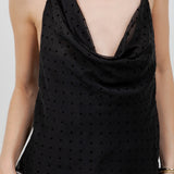 Sleeveless Polka Dot Tank