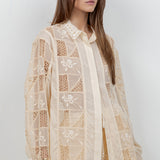 Embroidered Button Down Shirt