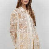 Embroidered Button Down Shirt