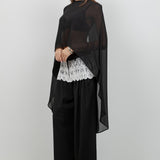 Soft Woven Layer Cape