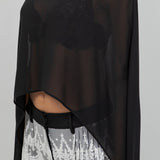 Soft Woven Layer Cape