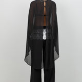 Soft Woven Layer Cape