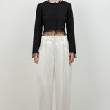 Beaded Tassel Cardigan