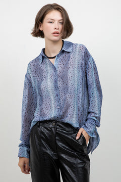 Soft Woven Button Down Top