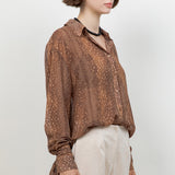 Soft Woven Button Down Top