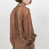 Soft Woven Button Down Top