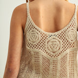 Crochet Knitted Top