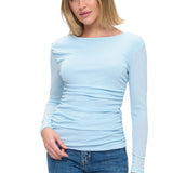 Long Sleeve Ruched Top