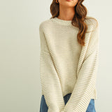 Round Neck Sweater Top