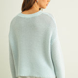 Round Neck Sweater Top